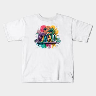 Jamaica Tropical Kids T-Shirt